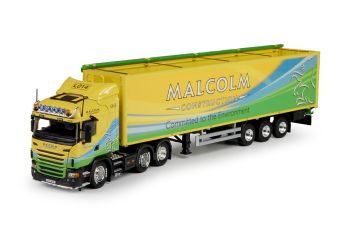 TEK65466 - SCANIA G Highline 6x4 avec semi cargo 3 Essieux W.H. MALCOLM