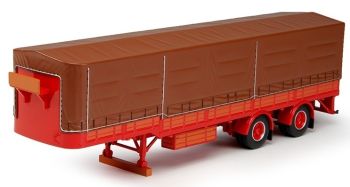 TEK65886 - Remorque à ridelles bâchée 2 essieux