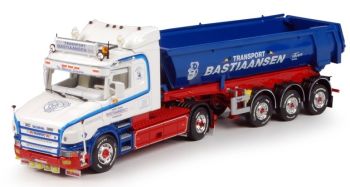TEK67074 - SCANIA Série 4 Torpédo 4x2 avec  benne 3 essieux BASTIAANSEN