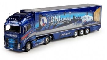 TEK67703 - VOLVO FH04 4x2  XL avec remorque frigorifique 3 Essieux "LONI"