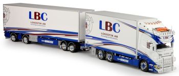 TEK68080 - SCANIA R09 Topline porteur 6x4 Avec remorque 4 Essieux  LBC KARLSKOGA