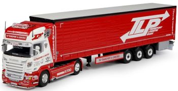 TEK68216 - SCANIA R09 Topline 4x2 avec semi Tautliner 3 essieux bachée transport TLP