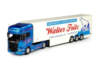TEK68902 - SCANIA R13 Topline 4x2 avec remorque 3 Essieux WALTER FRITZ