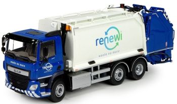 TEK69402 - DAF CF 3 Essieux Camion poublle GANSEWINKEL