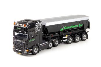 TEK69598 - SCANIA R09 Topline 6x2 avec semi benne  3 essieux GEURTSEN