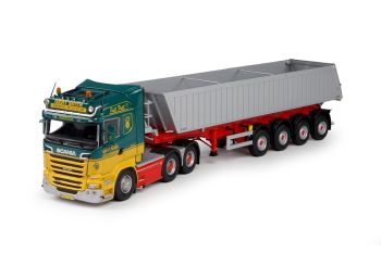 TEK69600 - SCANIA R13 Highline 3 essieux avec semi benne 4 Essieux  GERT SVITH