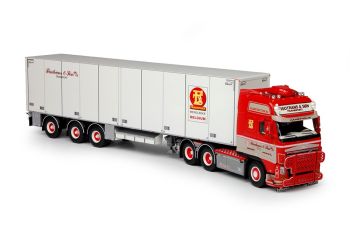 TEK70350 - VOLVO FH03 Globetrotter XL 6x4 avec semi frigo 3 Essieux FISOTRANS