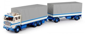 TEK69955 - VOLVO F88 porteur 3 Essieux avec semi-remorque 2 Essieux POLAR EXPRESS