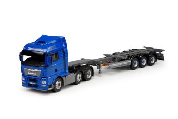 TEK70433 - MAN TGX Euro 6 6x4 avec porte container 3 Essieux CONTRANS