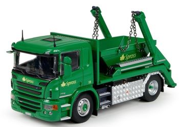 TEK70592 - SCANIA P 4x2 benne déposable transport SPROSS