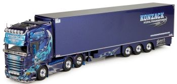 TEK70878 - SCANIA R13 Topline avec semi-frigo 3 Essieux KONZACK