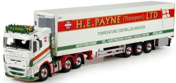 TEK71135 - VOLVO FH04 6x2 avec remorque frigorifique 3 essieux HE PAYNE