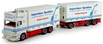 TEK71673 - SCANIA R730 porteur frigo 6x2 et remorque frigo 3 essieux Jens Ingvardsen