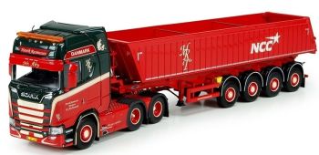 TEK71973 - SCANIA S Highline 6x4 avec semi benne 4 essieux HENRIK RASMUSSEN