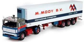 TEK72111 - DAF 2800 4x2 cabine de couchage et remorque frigo 3 essieux M.Mooy