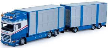 TEK72683 - SCANIA R13 Topline 6x2 porteur bétaillère et remorque transport Van Rooyen