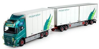 TEK72776 - VOLVO FH04 GL Porteur 6x2 avec remorque 4 Essieux PALMS