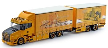 TEK73433 - SCANIA T Torpedo 6x2 porteur bâché et remorque transports Lupal / Axel Ulrich