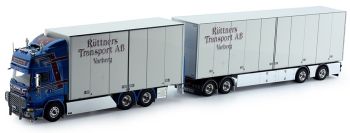 TEK74592 - SCANIA Scania 13 R-serie porteur et combi remorque + dolly transport Ruttners
