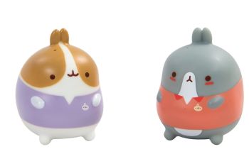 TL66030/03 - Figurine MOLANG - Les amis de molang au sport