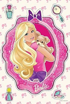 TRF14604 - Puzzle 15 Pièces BARBIE 41 x 60 cm