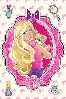 TRF14604 - Puzzle 15 Pièces BARBIE 41 x 60 cm