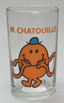 TRP3766 - Set de 6 Verres Mr.CHATOUILLE - 6 x 10,5 x 6 cm