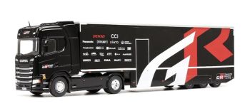 IXOTTR035.22 - SCANIA Séries S 4x2 avec remorque 3 Essieux - Team TOYOTA Gazoo Racing 2024