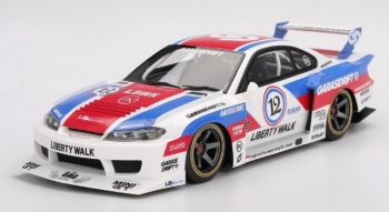 TS0635 - NISSAN Silvia S15 Super Silhouette garasidrift #12 2025 Blanc