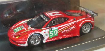 TSM11FJ020 - FERRARI 458 Italia GT2 Luxury Racing #59 24H Le Mans 2011 Ortelli/Makowiecki/Melo