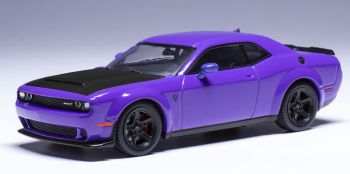 IXO-U43RDC001 - DODGE Challenger SRT Demon 2018 Violet - PLUM CRAZY - USA EDITION