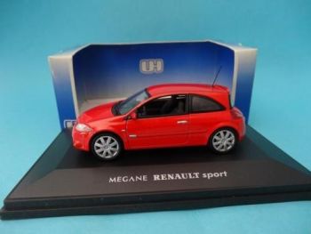 UH2050 - RENAULT Megane RS Sport (2004) Orange Ech:1/43