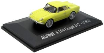 UH5068 - ALPINE A108  1961 - Jaune