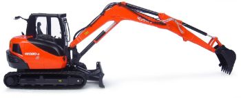 UH8109 - Pelle KUBOTA KX080-4 sur chenilles Ech:1/24