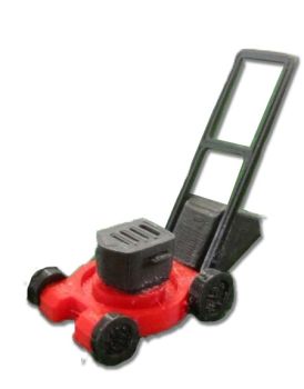 UM159ROUGE - Tondeuse miniature couleur rouge dimension 3 x 1.5 x 2.35cm