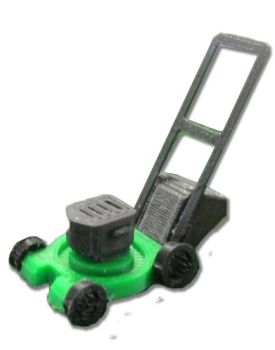 UM159VERT - Tondeuse miniature couleur verte dimensions 3 x 1.5 x 2.35cm