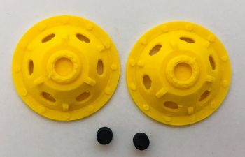 UM187 - 2 voiles de roues miniature pour JOHN DEERE 6210R/6250R