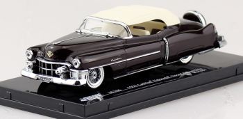 VIT36266 - CADILLAC Eldorado cabriolet marron capote fermée 1953