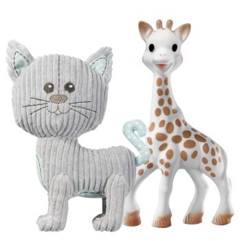 VUL850515 - Lazare le chat avec SOPHIE LA GIRAFE