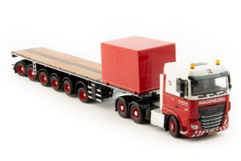 IMC33-0078 - DAF XF 105 6x4 avec remorque 6 essieux WAGENBORG