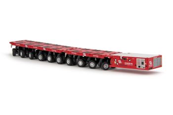 IMC33-0072 - Plateau auto propulseur 6+4 SCHEURLE transport WAGENBORG