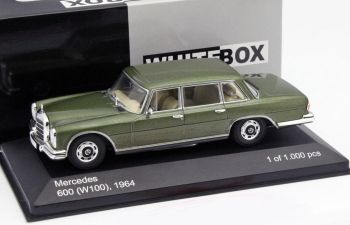 WBX176 - MERCEDES BENZ 600 (W100) 1964 vert métal