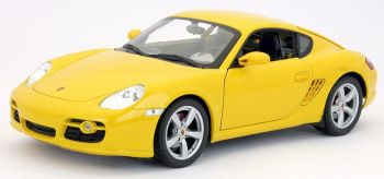 WEL18008W - PORSCHE Cayman S 2006 jaune