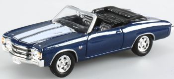 WEL18684 - CHEVROLET Chevette SS 454 cabriolet ouvert bleu jouet à friction