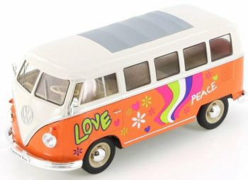 WEL22095A1-W - VOLKSWAGEN T1 1963 orange et blanc