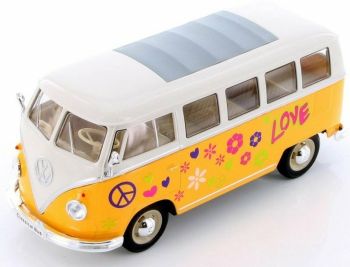 WEL22095A3-W - VOLKSWAGEN T1 1963 jaune et blanc