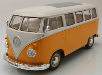 WEL22095WC - VOLKSWAGEN T1 bus 1963 orange et blanc