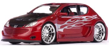WEL22486W - PEUGEOT 206 2011 Tuning rouge Ct Cartronic