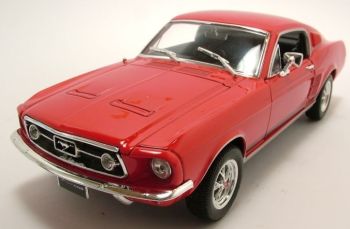 WEL22522W - FORD Mustang GT rouge 1967