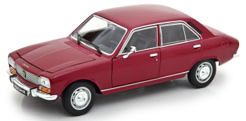 WEL24001WD - PEUGEOT 504 1975 bordeau